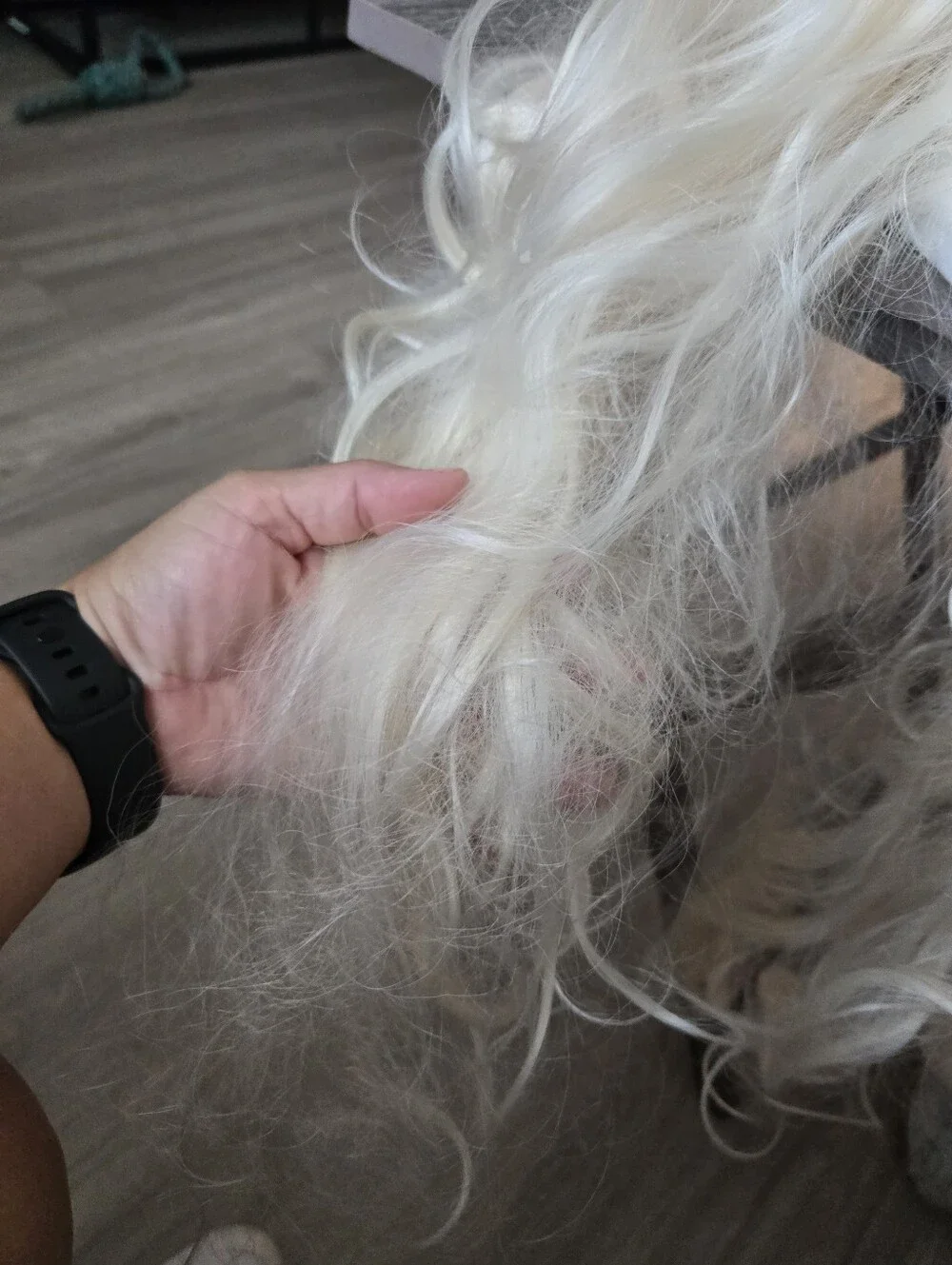 Unbranded Long Blonde Synthetic Wig